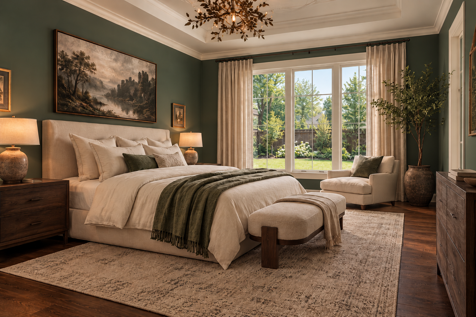 Benjamin Moore HC-130 (Webster Green)
