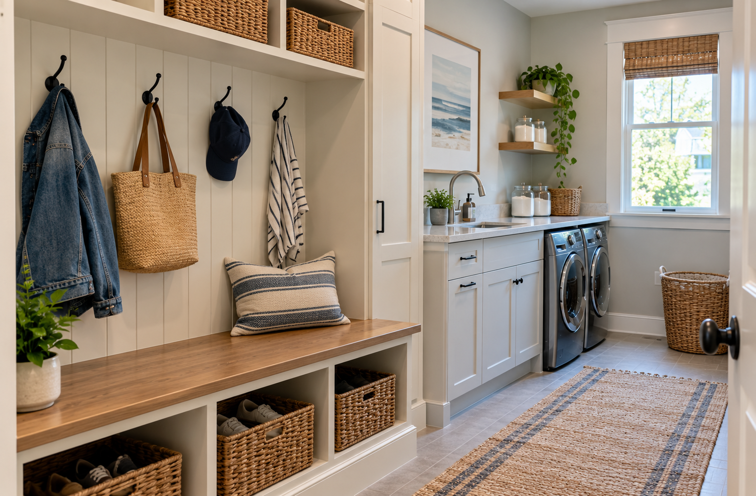 Laundry Room Drop Zone