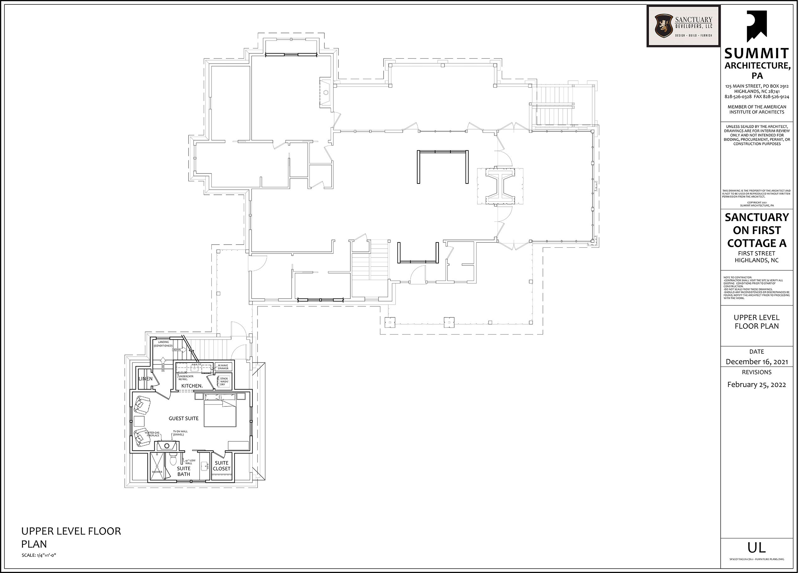 Woodcrest A - Upper Level - Floor Plan