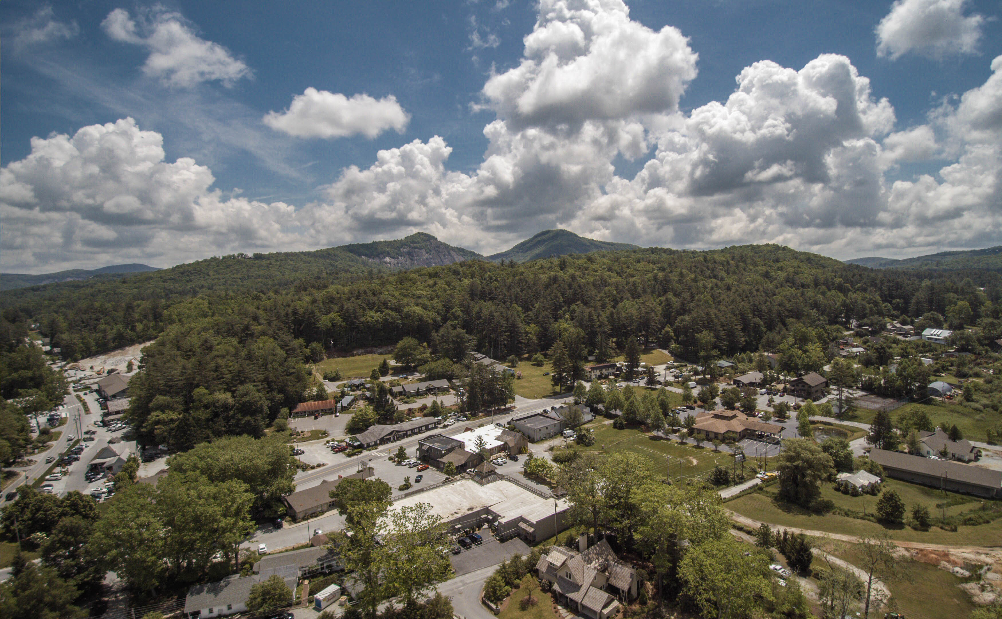 Cashiers NC Aerial View