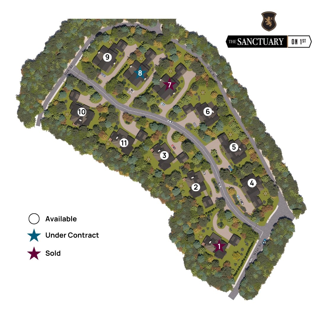 Sanctuary on 1st - Site Plan