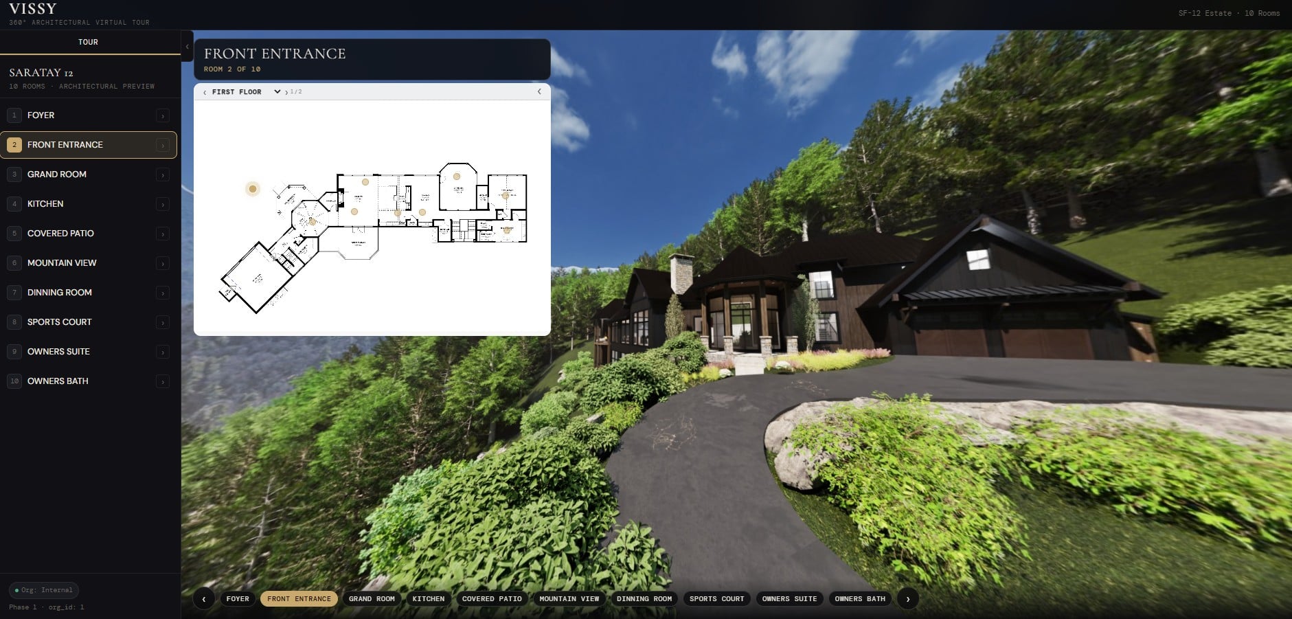 SLot 12 Virtual Tour Screenshot