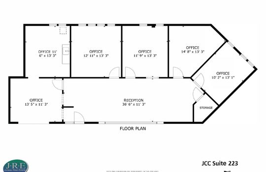 JCC Ste 223 Floor Plan