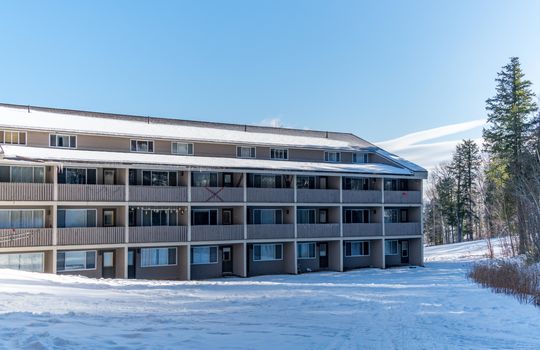 Exterior view of Fall Line condo