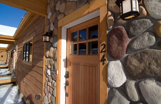 Front door of Tempest Ridge Townhome
