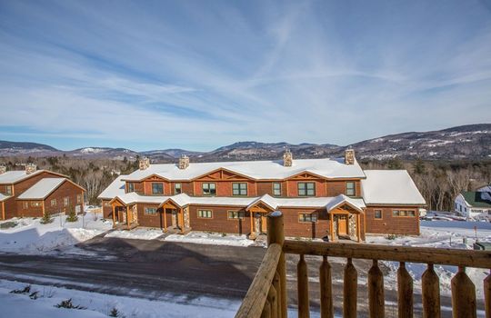 Tempest Ridge Townhomes deck view