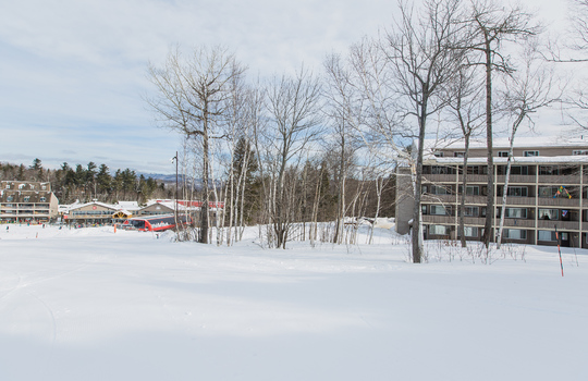 Slope access to Cascades Condo
