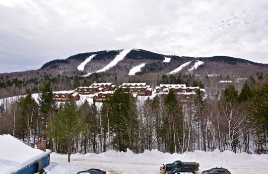 View of Sunday River from Brookside Condo deck