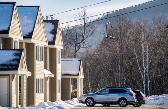 View of chairlift from Locke Mountain Townhomes