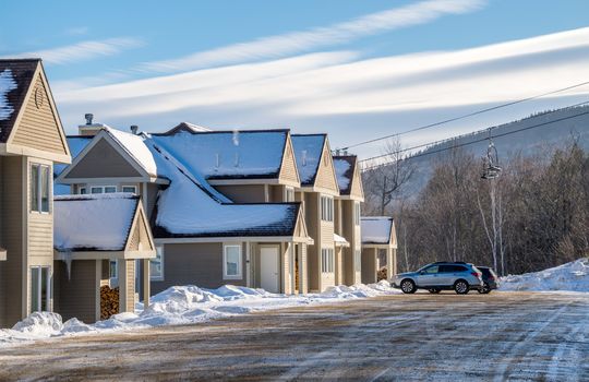View of chairlift from Locke Mountain Townhomes
