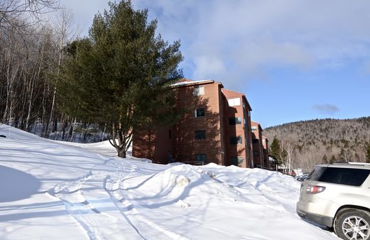 Slope access from North Peak condo