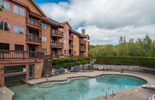 Chamberlain condo outdoor pool