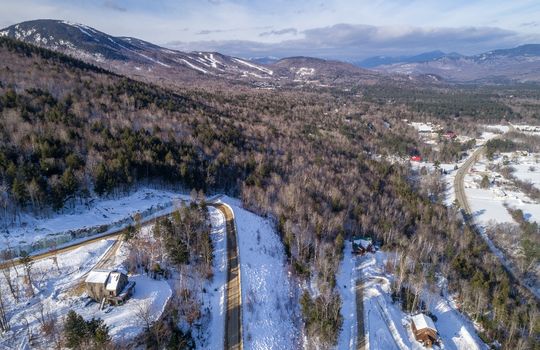 Home on Locke SUmmit with aerial view of road