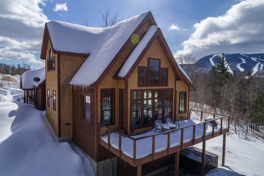 Ski house with views of Sunday River