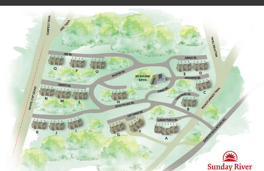 Map of Locke Mountain Towhouse neighborhood