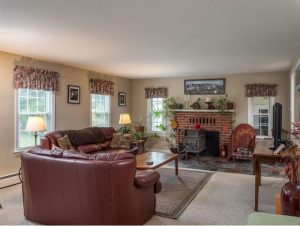 Living room of 16 Homestead Lane, Hanover, ME