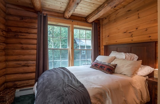 Bedroom in cabin