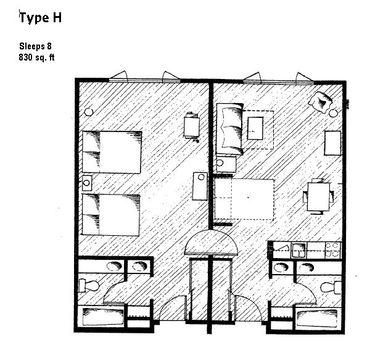Unit Type H Floor Plan