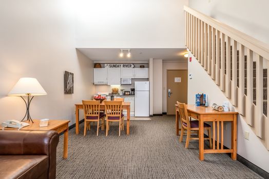 Kitchen and Living space