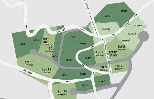 Merrill Hill Map with Pricing