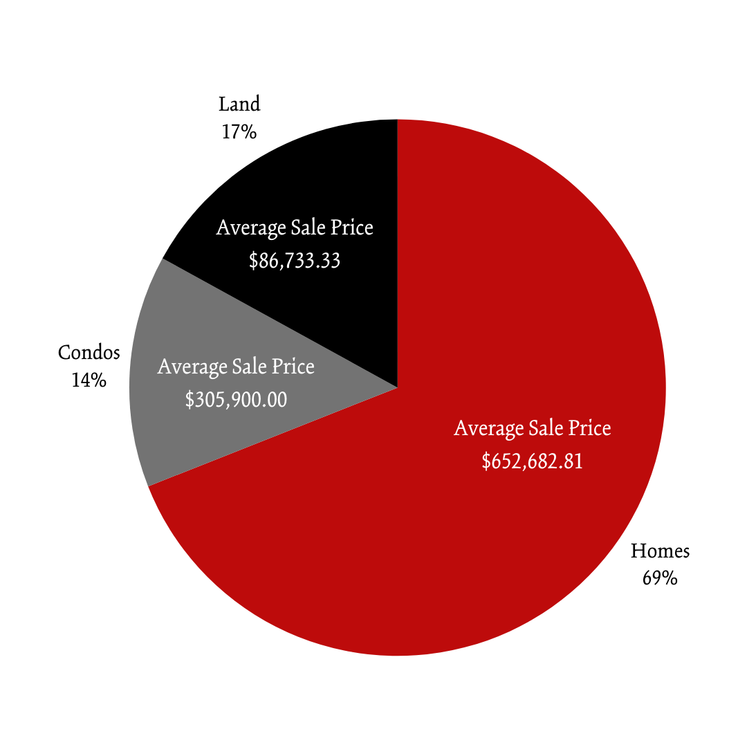 fall 2023 Bethel Percent of Market Pie Chart