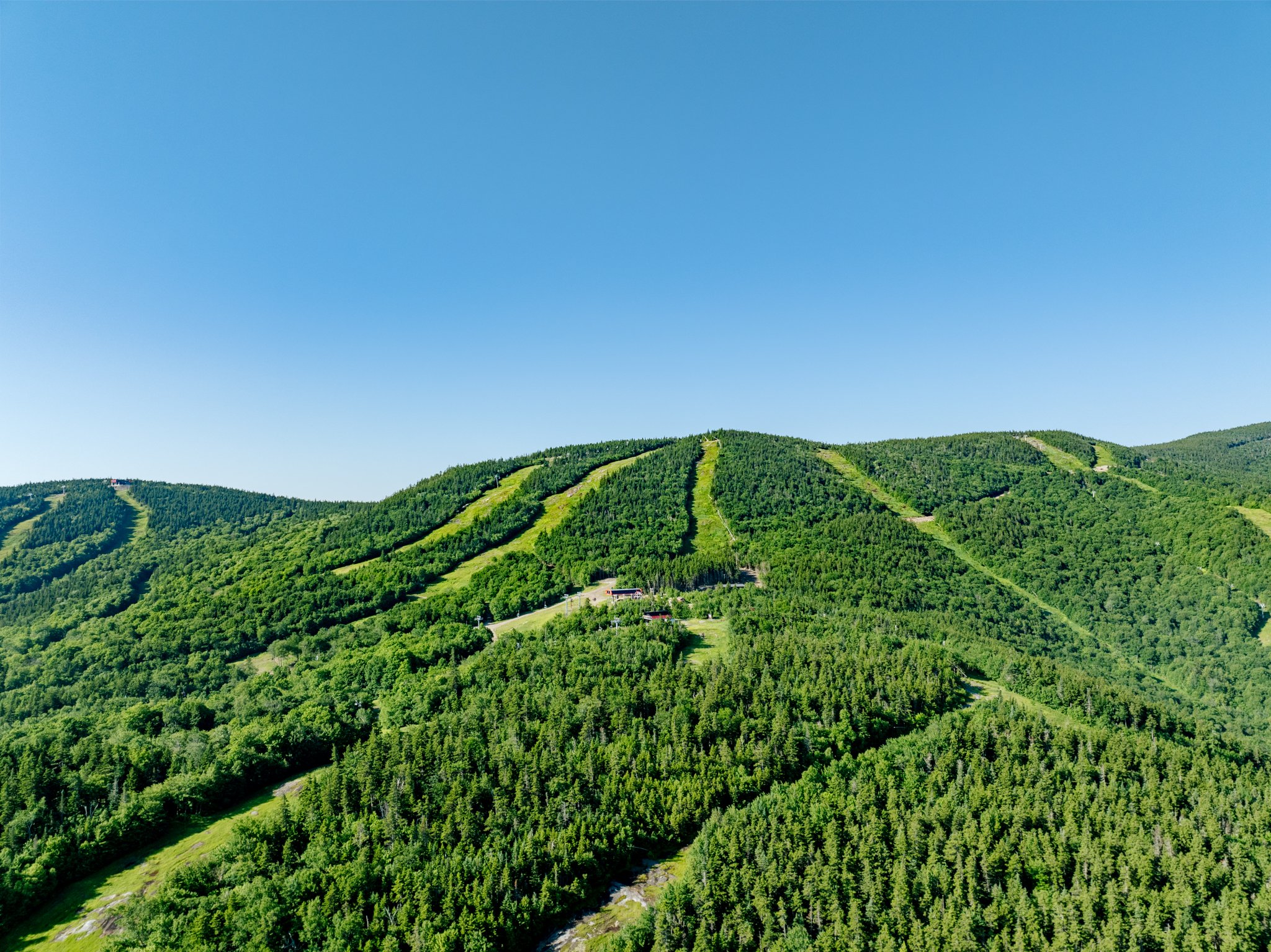 aerial view of Sunday River