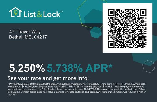 list and lock information sheet