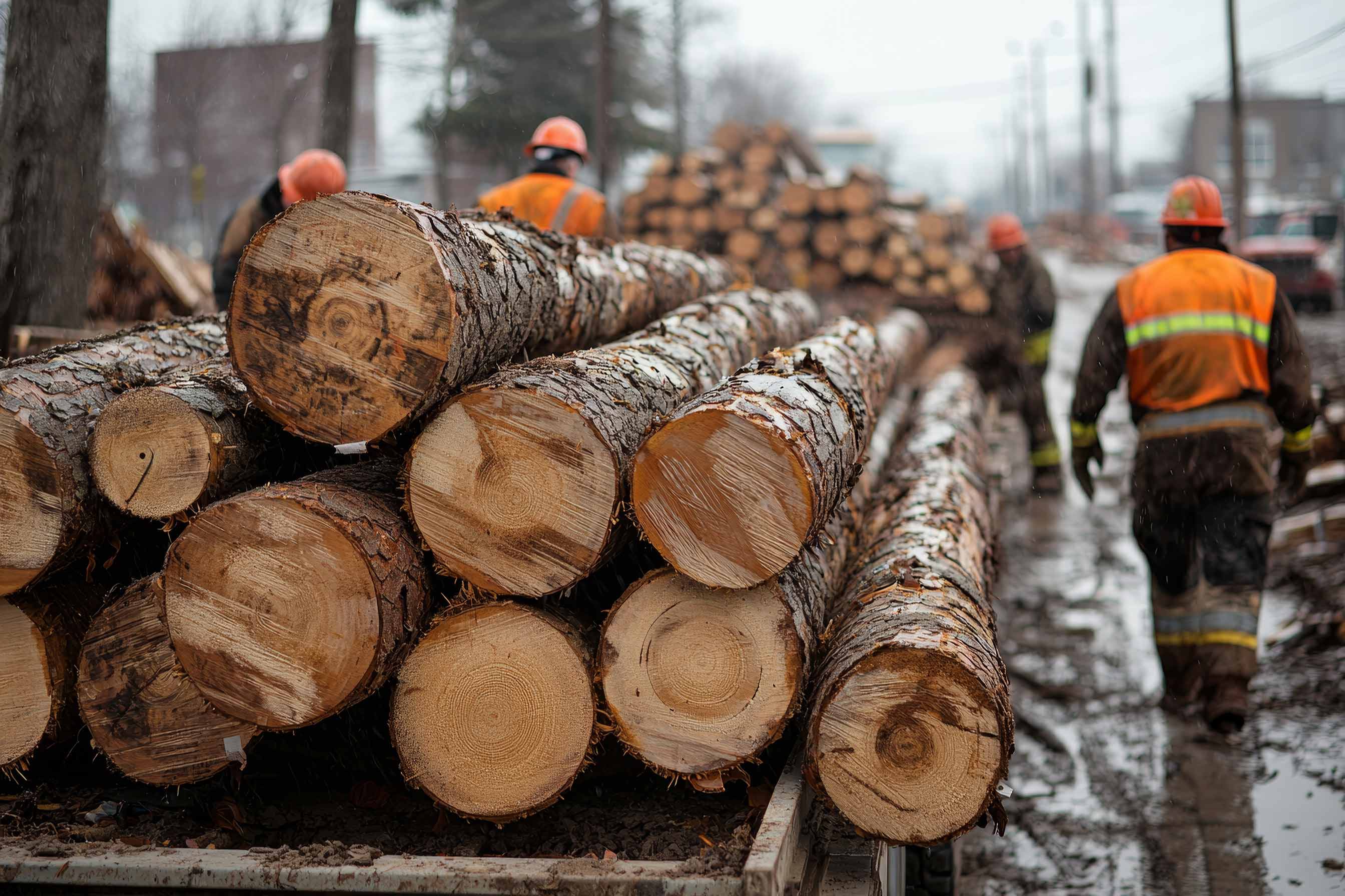 Mississippi timberland with pine and hardwood trees, illustrating the economic and environmental value of forestry